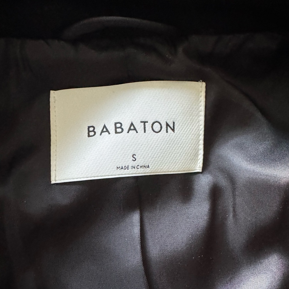 Aritzia wool coat - black size S - Picture 5 of 7